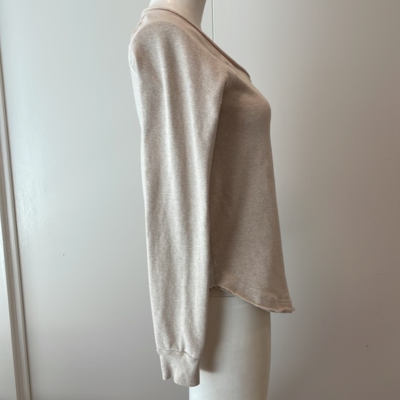 Splendid beige Scoop neck Sweater Sz XS - Picture 5 of 8